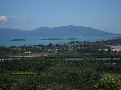 english photo 47, Big Buddha Bay from the pagoda and koh phangan island view